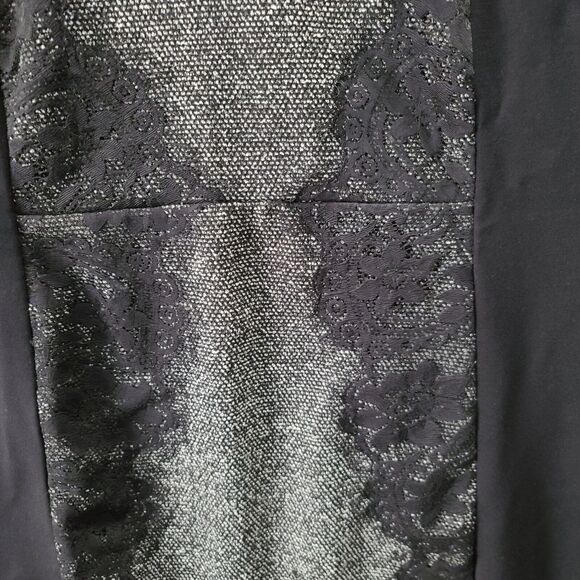 Lane Bryant Womens Dress Multicolor Size 16 Rayon Blend Stretch Lace Side Zip - Picture 9 of 12